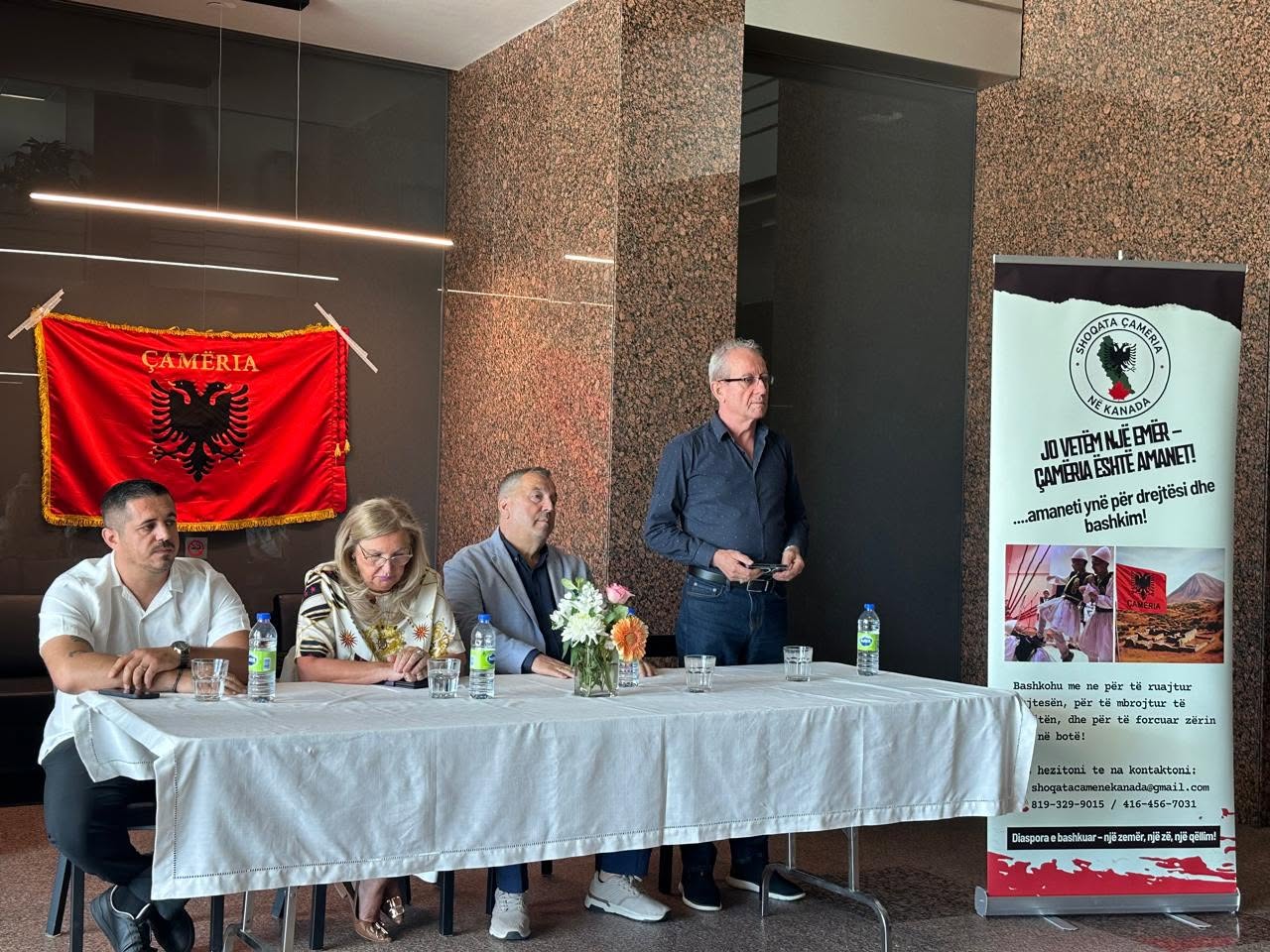 Memorial gathering with guest Tahir Muhedini